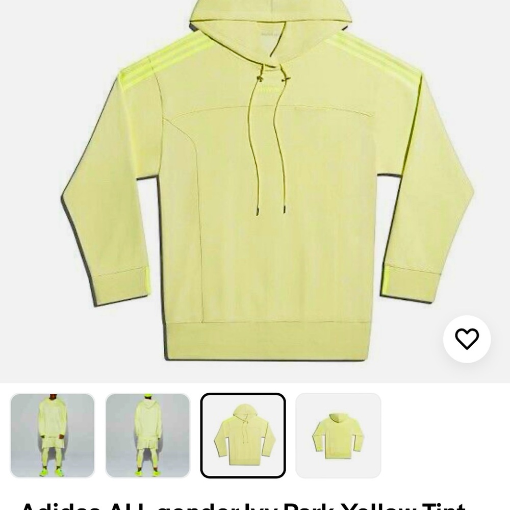 Ivy Park Adidas gender neutral oversized hoodie